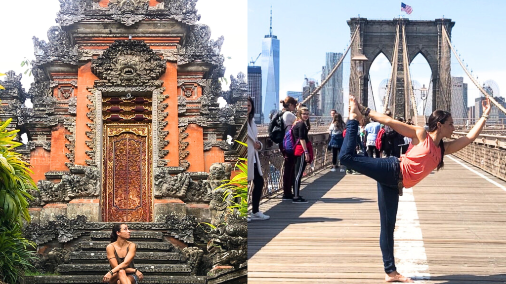 claudia en bali y nueva york