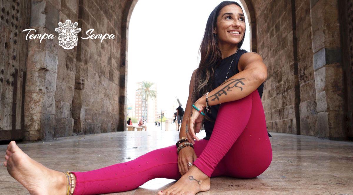 Claudia Sainz profesora de yoga