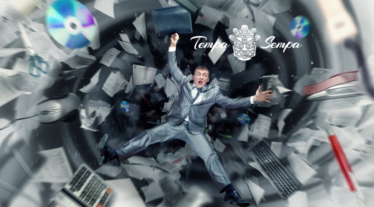 cayendo al vacío de la inercia de la sociedad